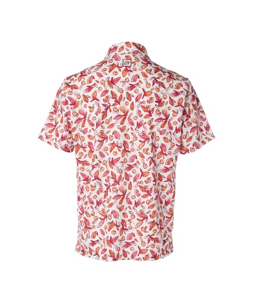 ZOY（ゾーイ）の「MENS アップルリーフプリント（シャツ/ブラウス・メンズ・グリーン系その他/チェリーピンク・X-LARGE/SMALL/LARGE/MEDIUM）」の9枚目の写真