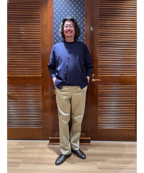 BROOKS BROTHERS(ブルックスブラザーズ)の「◆オンラインストア限定◆ギマコットン Vネックカーディガン(カーディガン/ボレロ・メンズ・ネイビー/ブラウン/グレー・LARGE/MEDIUM/SMALL/X-LARGE)」の16枚目の写真