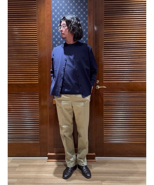 BROOKS BROTHERS(ブルックスブラザーズ)の「◆オンラインストア限定◆ギマコットン Vネックカーディガン(カーディガン/ボレロ・メンズ・ネイビー/ブラウン/グレー・LARGE/MEDIUM/SMALL/X-LARGE)」の18枚目の写真