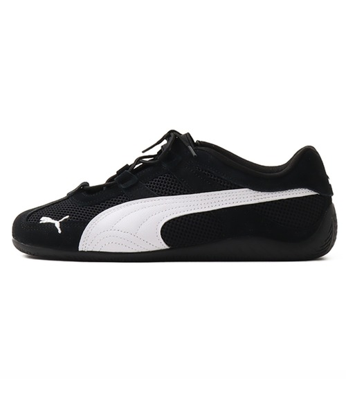 PUMA(プーマ)の「PUMA SPEEDCAT GO WNS / プーマ スピードキャット ゴー ウィメンズ(スニーカー・レディース・ブラック・24.5cm/24.0cm/23.5cm/23.0cm/22.5cm/25.0cm)」の1枚目の写真