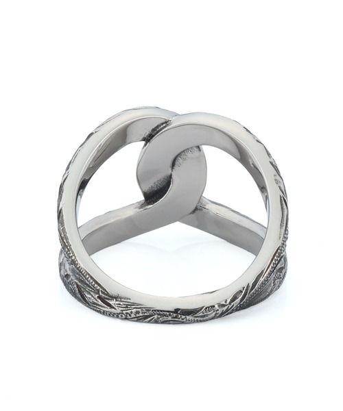 LION HEART（ライオンハート）の「【限定展開】“HAWAIIAN”レイヤードリング/サージカルステンレス（金属アレルギー対応）【LION HEART / ライオンハート】（リング・メンズ・シルバー・15号/17号/19号/21号/23号）」の4枚目の写真