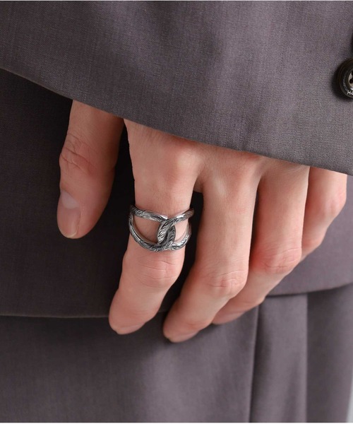 LION HEART（ライオンハート）の「【限定展開】“HAWAIIAN”レイヤードリング/サージカルステンレス（金属アレルギー対応）【LION HEART / ライオンハート】（リング・メンズ・シルバー・15号/17号/19号/21号/23号）」の15枚目の写真