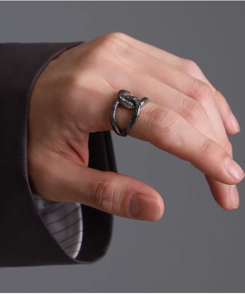 LION HEART（ライオンハート）の「【限定展開】“HAWAIIAN”レイヤードリング/サージカルステンレス（金属アレルギー対応）【LION HEART / ライオンハート】（リング・メンズ・シルバー・15号/17号/19号/21号/23号）」の8枚目の写真