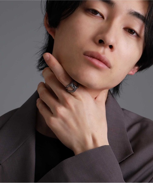 LION HEART（ライオンハート）の「【限定展開】“HAWAIIAN”レイヤードリング/サージカルステンレス（金属アレルギー対応）【LION HEART / ライオンハート】（リング・メンズ・シルバー・15号/17号/19号/21号/23号）」の12枚目の写真