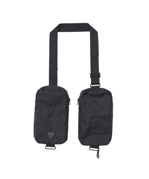 和ROBE（ワローブ）の「2026春　和ROBE　/　X-PAC EDO BAG（ショルダーバッグ・メンズ・ホワイト/ブラック・FREE）」の3枚目の写真