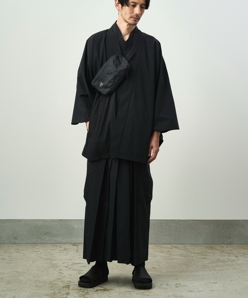和ROBE（ワローブ）の「2026春　和ROBE　/　X-PAC EDO BAG（ショルダーバッグ・メンズ・ホワイト/ブラック・FREE）」の6枚目の写真