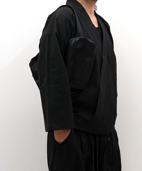 和ROBE（ワローブ）の「2026春　和ROBE　/　X-PAC EDO BAG（ショルダーバッグ・メンズ・ホワイト/ブラック・FREE）」の13枚目の写真