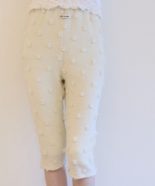 HONEY MI HONEY（ハニーミーハニー）の「dot sabrina pants（その他パンツ・レディース・ブラウン/オフホワイト/ブラック・FREE）」の2枚目の写真