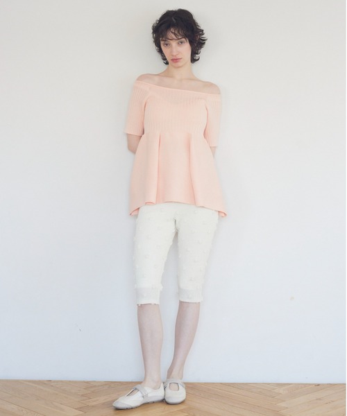 HONEY MI HONEY（ハニーミーハニー）の「dot sabrina pants（その他パンツ・レディース・ブラウン/オフホワイト/ブラック・FREE）」の13枚目の写真