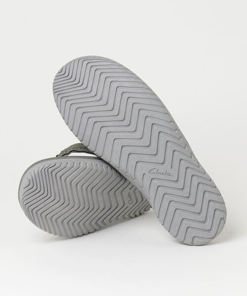 Clarks（クラークス）の「【T16】【CLARKS/クラークス】WESLEY POST ビーチサンダル CLKS006（サンダル・メンズ・オリーブ・10/9）」の2枚目の写真