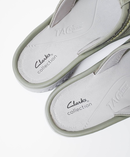 Clarks（クラークス）の「【T16】【CLARKS/クラークス】WESLEY POST ビーチサンダル CLKS006（サンダル・メンズ・オリーブ・10/9）」の14枚目の写真