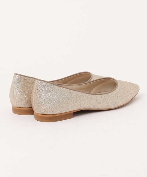 SITTE(シッテ)の「【SITTE】ポインテッドフラットシューズ(パンプス・レディース・ゴールド/シルバー・23.0cm/23.5cm/24.0cm/24.5cm/22.5cm)」の11枚目の写真