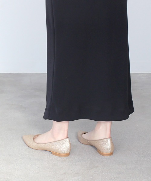 SITTE(シッテ)の「【SITTE】ポインテッドフラットシューズ(パンプス・レディース・ゴールド/シルバー・23.0cm/23.5cm/24.0cm/24.5cm/22.5cm)」の17枚目の写真