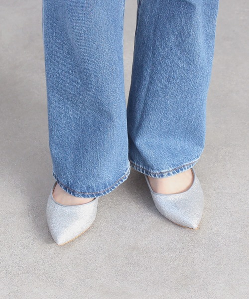 SITTE(シッテ)の「【SITTE】ポインテッドフラットシューズ(パンプス・レディース・ゴールド/シルバー・23.0cm/23.5cm/24.0cm/24.5cm/22.5cm)」の15枚目の写真