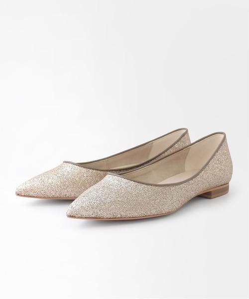 SITTE(シッテ)の「【SITTE】ポインテッドフラットシューズ(パンプス・レディース・ゴールド/シルバー・23.0cm/23.5cm/24.0cm/24.5cm/22.5cm)」の4枚目の写真