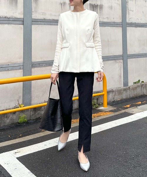 SITTE(シッテ)の「【SITTE】ポインテッドフラットシューズ(パンプス・レディース・ゴールド/シルバー・23.0cm/23.5cm/24.0cm/24.5cm/22.5cm)」の5枚目の写真