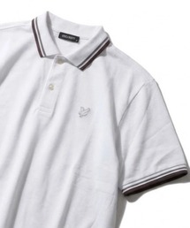 LYLE&SCOTT（ライルアンドスコット）の「2026SS Lyle＆Scott/ライル＆スコット リブライン ワンポイントロゴ刺繍 無地 ポロシャツ レディース メンズ（ポロシャツ）」