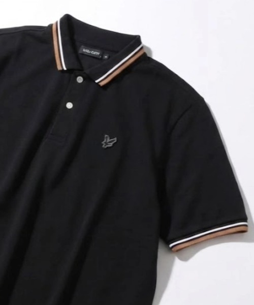 LYLE&SCOTT(ライルアンドスコット)の「2026SS Lyle&Scott/ライル&スコット リブライン ワンポイントロゴ刺繍 無地 ポロシャツ レディース メンズ(ポロシャツ・メンズ・マスタード/カーキ/ピンク系その他/ネイビー/オフホワイト/ブラック/ホワイト系その他/ピンク系その他2/グリーン系その他/ブルー系その他/グレー系その他/ブラック系その他・LL/L/M)」の1枚目の写真