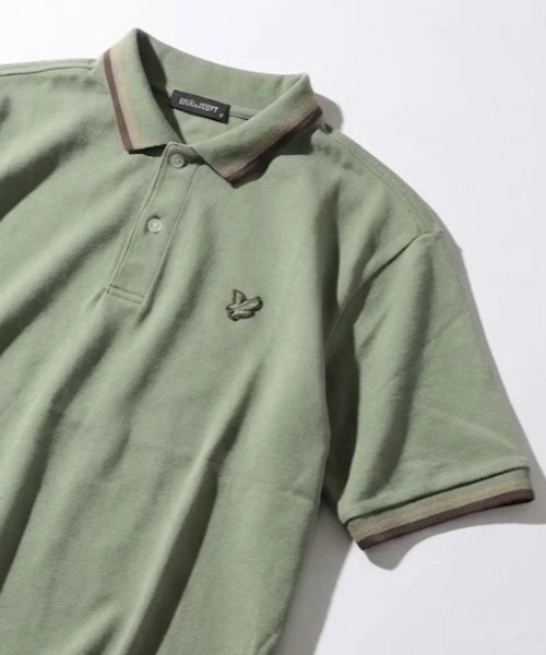 LYLE&SCOTT(ライルアンドスコット)の「2026SS Lyle&Scott/ライル&スコット リブライン ワンポイントロゴ刺繍 無地 ポロシャツ レディース メンズ(ポロシャツ・メンズ・マスタード/カーキ/ピンク系その他/ネイビー/オフホワイト/ブラック/ホワイト系その他/ピンク系その他2/グリーン系その他/ブルー系その他/グレー系その他/ブラック系その他・LL/L/M)」の7枚目の写真