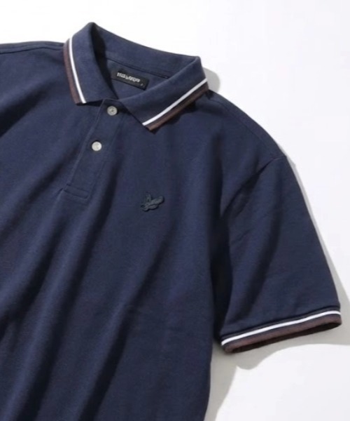 LYLE&SCOTT(ライルアンドスコット)の「2026SS Lyle&Scott/ライル&スコット リブライン ワンポイントロゴ刺繍 無地 ポロシャツ レディース メンズ(ポロシャツ・メンズ・マスタード/カーキ/ピンク系その他/ネイビー/オフホワイト/ブラック/ホワイト系その他/ピンク系その他2/グリーン系その他/ブルー系その他/グレー系その他/ブラック系その他・LL/L/M)」の9枚目の写真
