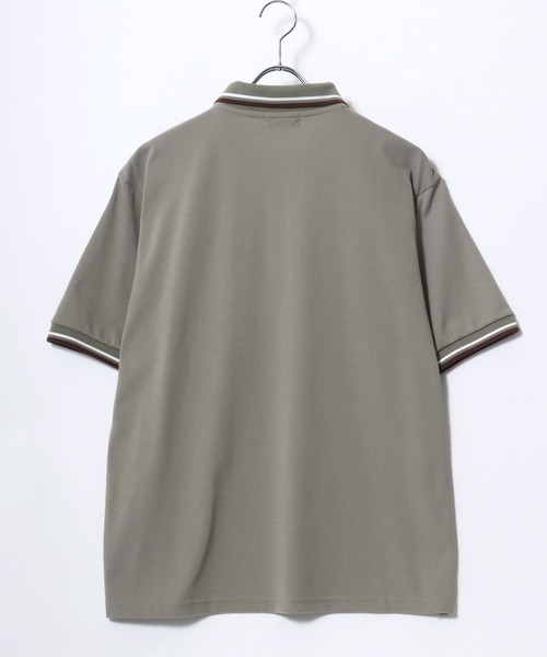 LYLE&SCOTT（ライルアンドスコット）の「Lyle＆Scott/ライル＆スコット リブライン ワンポイントロゴ刺繍 無地 ポロシャツ レディース メンズ（ポロシャツ・メンズ・マスタード/カーキ/ピンク系その他/ネイビー/オフホワイト/ブラック・LL/L/M）」の10枚目の写真