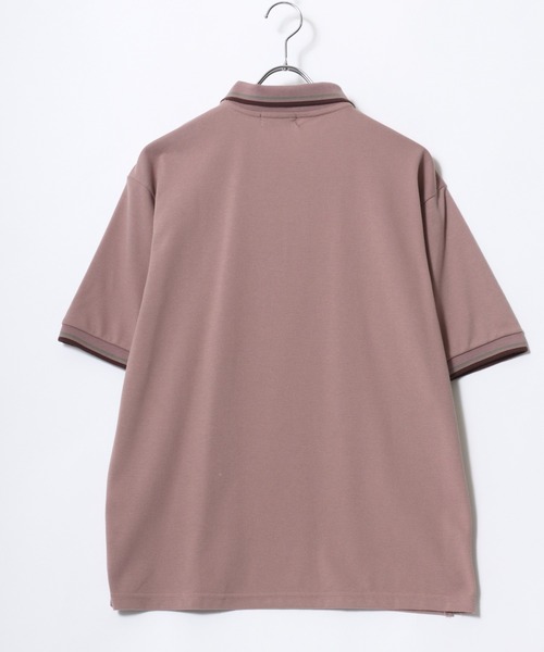 LYLE&SCOTT（ライルアンドスコット）の「Lyle＆Scott/ライル＆スコット リブライン ワンポイントロゴ刺繍 無地 ポロシャツ レディース メンズ（ポロシャツ・メンズ・マスタード/カーキ/ピンク系その他/ネイビー/オフホワイト/ブラック・LL/L/M）」の18枚目の写真