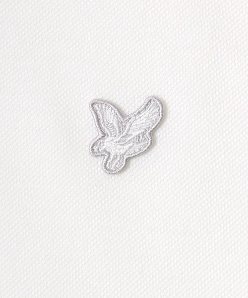 LYLE&SCOTT（ライルアンドスコット）の「Lyle＆Scott/ライル＆スコット リブライン ワンポイントロゴ刺繍 無地 ポロシャツ レディース メンズ（ポロシャツ・メンズ・マスタード/カーキ/ピンク系その他/ネイビー/オフホワイト/ブラック・LL/L/M）」の20枚目の写真