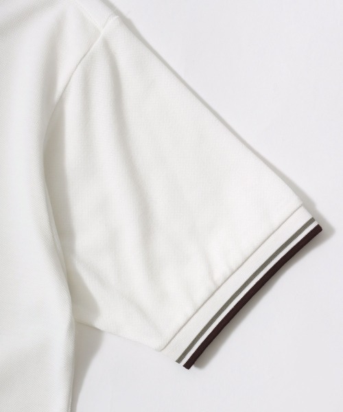 LYLE&SCOTT（ライルアンドスコット）の「Lyle＆Scott/ライル＆スコット リブライン ワンポイントロゴ刺繍 無地 ポロシャツ レディース メンズ（ポロシャツ・メンズ・マスタード/カーキ/ピンク系その他/ネイビー/オフホワイト/ブラック・LL/L/M）」の22枚目の写真