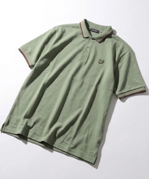 LYLE&SCOTT(ライルアンドスコット)の「2026SS Lyle&Scott/ライル&スコット リブライン ワンポイントロゴ刺繍 無地 ポロシャツ レディース メンズ(ポロシャツ・メンズ・マスタード/カーキ/ピンク系その他/ネイビー/オフホワイト/ブラック/ホワイト系その他/ピンク系その他2/グリーン系その他/ブルー系その他/グレー系その他/ブラック系その他・LL/L/M)」の19枚目の写真