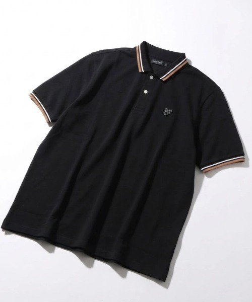 LYLE&SCOTT(ライルアンドスコット)の「2026SS Lyle&Scott/ライル&スコット リブライン ワンポイントロゴ刺繍 無地 ポロシャツ レディース メンズ(ポロシャツ・メンズ・マスタード/カーキ/ピンク系その他/ネイビー/オフホワイト/ブラック/ホワイト系その他/ピンク系その他2/グリーン系その他/ブルー系その他/グレー系その他/ブラック系その他・LL/L/M)」の20枚目の写真