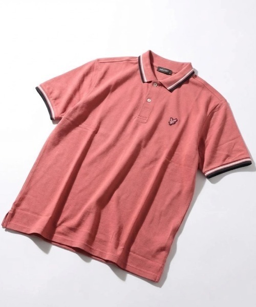 LYLE&SCOTT(ライルアンドスコット)の「2026SS Lyle&Scott/ライル&スコット リブライン ワンポイントロゴ刺繍 無地 ポロシャツ レディース メンズ(ポロシャツ・メンズ・マスタード/カーキ/ピンク系その他/ネイビー/オフホワイト/ブラック/ホワイト系その他/ピンク系その他2/グリーン系その他/ブルー系その他/グレー系その他/ブラック系その他・LL/L/M)」の21枚目の写真