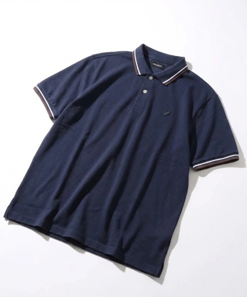 LYLE&SCOTT(ライルアンドスコット)の「2026SS Lyle&Scott/ライル&スコット リブライン ワンポイントロゴ刺繍 無地 ポロシャツ レディース メンズ(ポロシャツ・メンズ・マスタード/カーキ/ピンク系その他/ネイビー/オフホワイト/ブラック/ホワイト系その他/ピンク系その他2/グリーン系その他/ブルー系その他/グレー系その他/ブラック系その他・LL/L/M)」の22枚目の写真