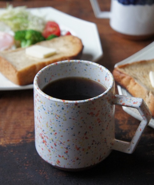 TIMELESS COMFORT（タイムレスコンフォート）の「CHIPS（チップス）CHIPS mug（グラス/マグカップ/タンブラー・レディース・ホワイト×ブルー/ブラック/ホワイト/ネイビー・ONE SIZE）」の10枚目の写真