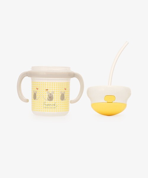 Afternoon Tea（アフタヌーンティー）の「ストローマグカップ/LEO LIONNI（マグ/哺乳瓶/お食事グッズ・キッズ・イエロー・ONE SIZE）」の3枚目の写真