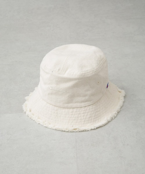 Champion(チャンピオン)の「Champion/フリンジバケットハット(ハット・メンズ・ブラック/ナチュラル/ネイビー・FREE)」の3枚目の写真