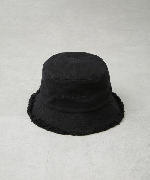 Champion(チャンピオン)の「Champion/フリンジバケットハット(ハット・メンズ・ブラック/ナチュラル/ネイビー・FREE)」の6枚目の写真