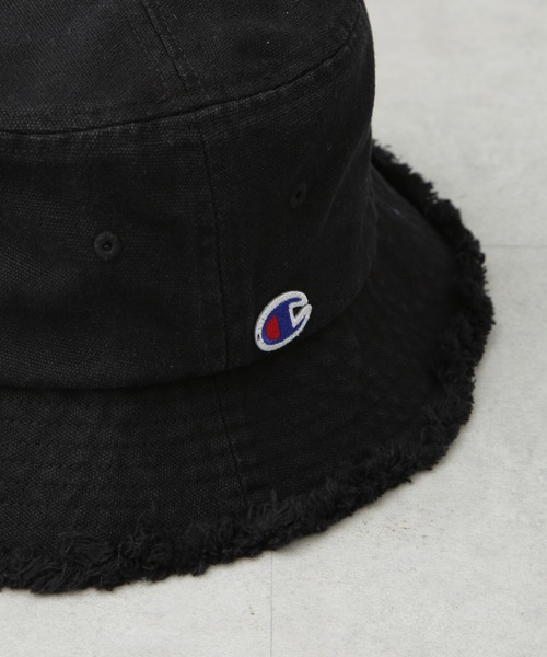 Champion(チャンピオン)の「Champion/フリンジバケットハット(ハット・メンズ・ブラック/ナチュラル/ネイビー・FREE)」の10枚目の写真