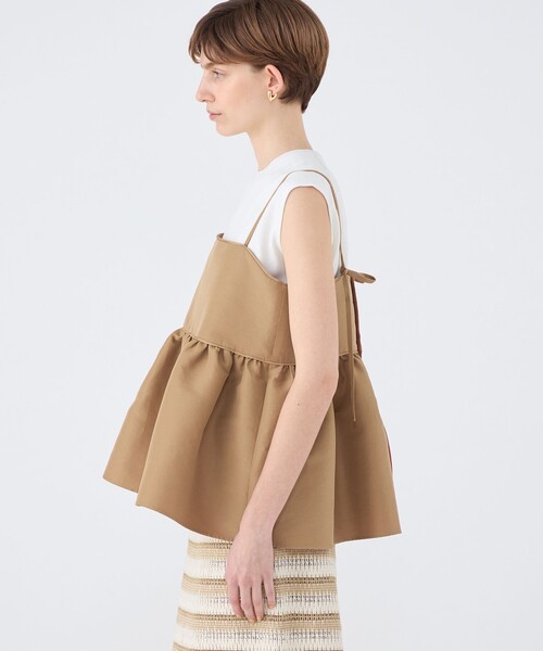 トゥモローランドコレクション　コットンリネンリバー　キャミソールチュチュ TOMORROWLAND collection（トゥモローランドコレクション）の