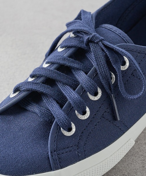 SUPERGA（スペルガ）の「【SUPERGA】3750 LEGGERA（スニーカー・レディース・ホワイト/ネイビー・36/39/38/37）」の5枚目の写真