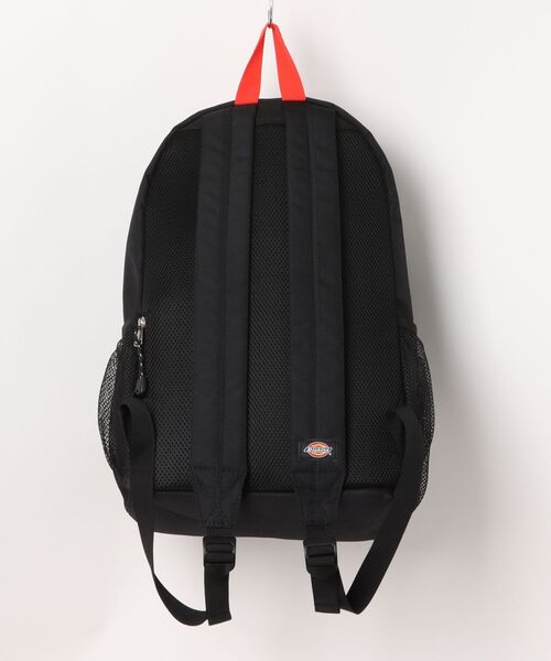 Dickies（ディッキーズ）の「【Dickies】ディッキーズ CLASSIC SQUARE POCKET BACK PACK クラシック スクエア ポケット バックパック 14846700（バックパック/リュック・レディース・ブラック×レッド/ブラック・FREE）」の5枚目の写真