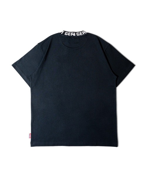 セール】PSG_JACQUARD NECK & EMB LOGO TEE（Tシャツ/カットソー