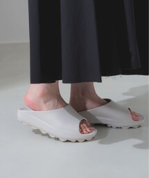 デミルクスビームス スクエアパフサンダル .M Demi-Luxe BEAMS