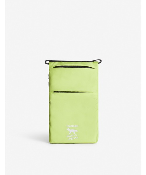 Topologie（トポロジー）の「Maison Kitsune x Topologie Phone Sacoche【バッグ単体】（ショルダーバッグ・レディース・イエロー/オレンジ・ONE SIZE）」の3枚目の写真