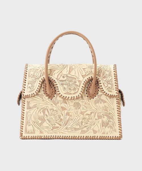 ★美品★Carving Tribes ハンドバッグ 中古・古着通販】Carving Tribes (カービングトライブス