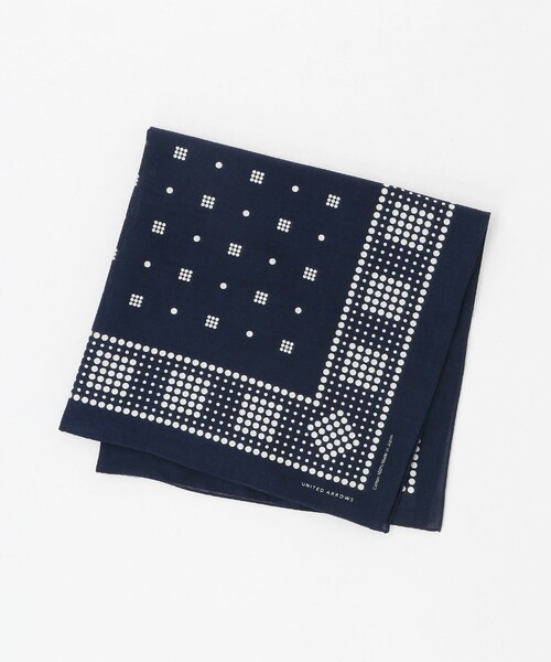 UNITED ARROWS（ユナイテッドアローズ）の「コモン バンダナ（バンダナ/スカーフ・メンズ・パープル/ネイビー/オリーブ/コバルトブルー・FREE）」の2枚目の写真