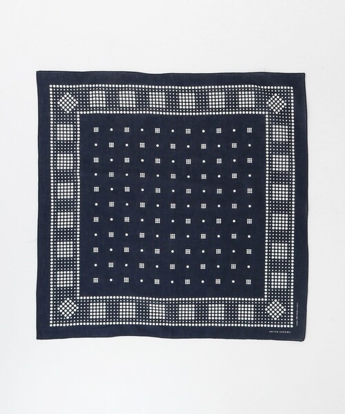 UNITED ARROWS（ユナイテッドアローズ）の「コモン バンダナ（バンダナ/スカーフ・メンズ・パープル/ネイビー/オリーブ/コバルトブルー・FREE）」の12枚目の写真