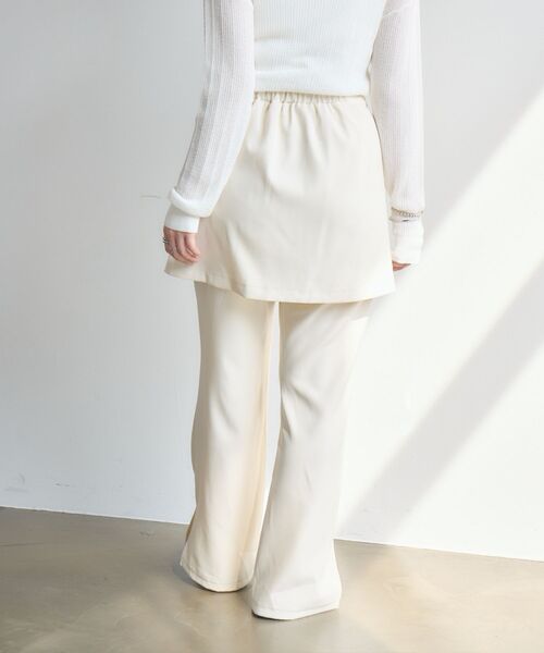 kivi（キヴィ）の「lap skirt&pants（その他パンツ・レディース・ブラック/ベージュ・FREE）」の14枚目の写真