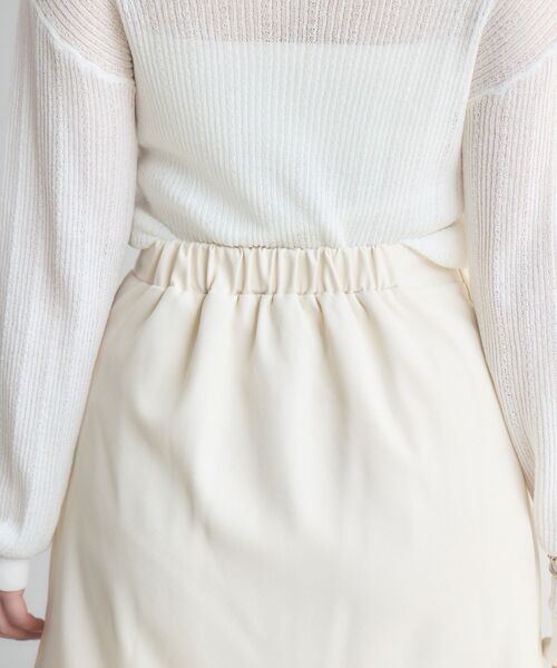 kivi（キヴィ）の「lap skirt&pants（その他パンツ・レディース・ブラック/ベージュ・FREE）」の9枚目の写真