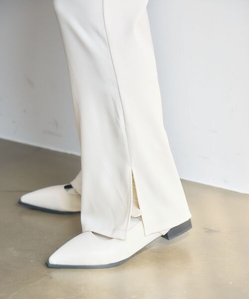 kivi（キヴィ）の「lap skirt&pants（その他パンツ・レディース・ブラック/ベージュ・FREE）」の8枚目の写真