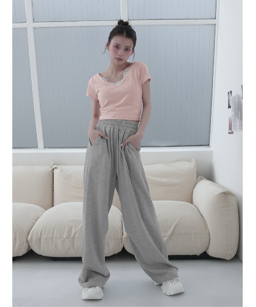 Darich ダーリッチ　ルーズロングスウェットパンツ ルーズロングスウェットパンツ（スウェットパンツ）｜Darich